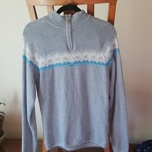 Dale of Norway quarter zip pull over